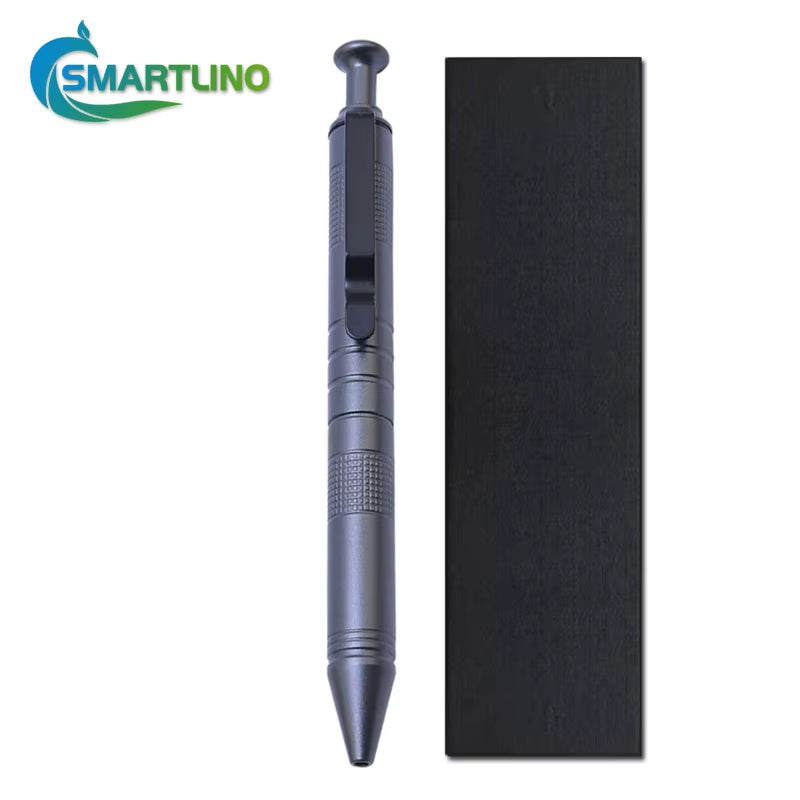 High Quality Metal Self-Defense Tactical Pen Anti-Skid Signature Ballpoint Pen EDC Writing Tools Student Office Supplies