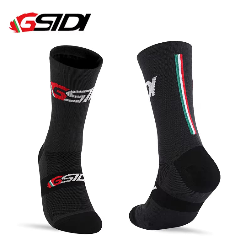 New Cycling Socks High Quality Compression Men Bike Outdoor Women Running Professional Sports Running