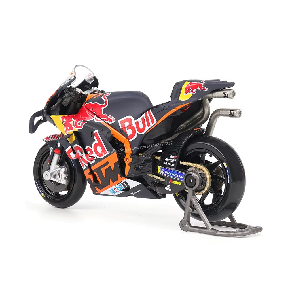 1:18 NEW 2023 Red Bull KTM Factory Racing #43 #33 Moto GP Racing Casting Alloy Motorcycle Model Collection Gift Toy